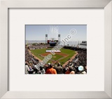 AT&T Park 2008 Opening Day; SanFrancisco Giants Framed Photographic Print