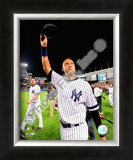 Derek Jeter Final Game at Yankee Stadium 2008 Framed Photographic Print