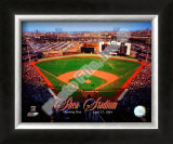 Opening Day of Shea Stadium April 17, 1964 With Overlay Framed Photographic Print