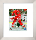 Tomas Holmstrom - 2009 Playoffs Framed Photographic Print