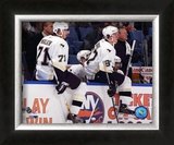 2006 - 2007 Evegeni Malkin And Sidney Crosby Framed Photographic Print