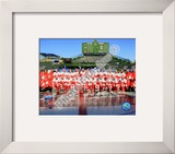 The Detroit Red Wings 2008-09 NHL Winter Classic Framed Photographic Print