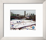Wrigley Field 2008-09 NHL Winter Classic Framed Photographic Print