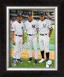 Mariano Rivera, Derek Jeter, and Alex Rodriguez 2008 MLB All-Star Game Framed Photographic Print