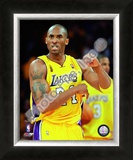 Kobe Bryant Game One of the 2009 NBA Finals Framed Photographic Print