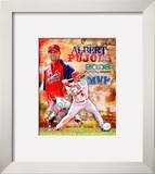 Albert Pujols 2008 NL MVP Framed Photographic Print