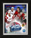 2008-09 NHL Winter Classic Match Up Framed Photographic Print