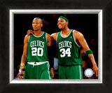 Paul Pierce & Ray Allen Game 4 of the 2008 NBA Finals Framed Photographic Print