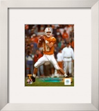 Peyton Manning University of Tennessee Volunteers Action Framed Photographic Print