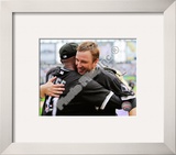 Mark Buehrle '09 Perfect Game (w/ D. Wise) Framed Photographic Print