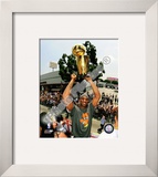 Kobe Bryant 2009 NBA Championship Victory Parade Framed Photographic Print