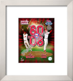 Tug McGraw & Brad Lidge Framed Photographic Print