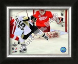 Maxime Talbot Game 7 of the 2008-09 NHL Stanley Cup Finals Framed Photographic Print