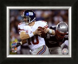 Eli Manning - Super Bowl XLII Framed Photographic Print