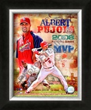 Albert Pujols 2008 NL MVP Framed Photographic Print