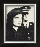 Jackie, c.1964 (With Guard) Posters by Andy Warhol