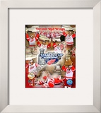 Detroit Red Wings, 2007-08 Stanley Cup Champions PF Gold Framed Photographic Print
