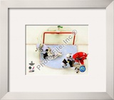 Marc-Andre Fleury Game 7 of the 2008-09 NHL Stanley Cup Finals Framed Photographic Print