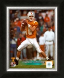 Peyton Manning University of Tennessee Volunteers Action Framed Photographic Print