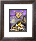 Louisiana State University Tigers 2009 NCAA Baseball Champions Framed Photographic Print