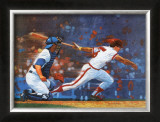 Knocking 'Em Home Poster por Bill Vanderdasson Knocking 'Em Home Poster por Bill Vanderdasson