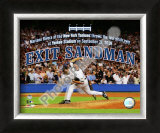 Mariano Rivera The Final Pitch of the Final Game at Yankee Stadium Framed Photographic Print