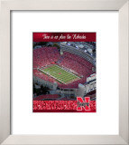 University of Nebraska-Stadium Shot Framed Photographic Print