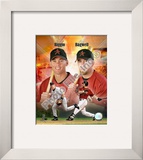 Craig Biggio and Jeff Bagwell Framed Photographic Print