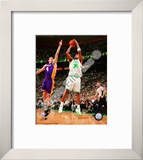 Paul Pierce, Game 1 of the 2008 NBA Finals; Action 2 Framed Photographic Print