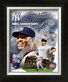 Mariano Rivera 500th Save Framed Photographic Print