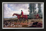 Horse Fox Hunt II Prints by Timothy Blossom