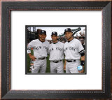 Alex Rodriguez, Jorge Posada, and Derek Jeter Framed Photographic Print