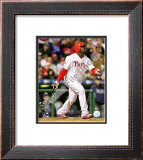Ryan Howard Game 3 of the 2008 MLB World Series Framed Photographic Print