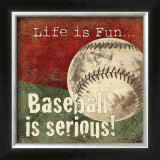 Baseball Posters by Jo Moulton