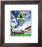 Seattle Sounders 2008  Logo Framed Photographic Print