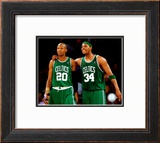 Paul Pierce & Ray Allen Game 4 of the 2008 NBA Finals Framed Photographic Print