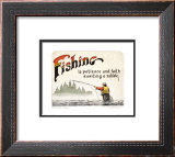 Fishing, Angler's Faith Poster by Geof Markovich