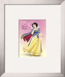 Snow White Shimmer Prints