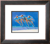 Cyclists Prints by Steve Kuzma