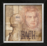 Tribute to Bach Art by Marie Louise Oudkerk