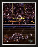 Adam Vinatieri - Super Bowl XXXVIII - Game Winning Field Goal (Vertical)©Photofile Framed Photographic Print