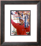 Dexter Jackson SB XXXVII MVP Overlay 17 Framed Photographic Print