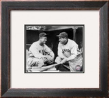 Lou Gehrig & Babe Ruth Framed Photographic Print