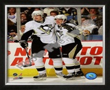 Sidney Crosby & Evgeni Malkin Framed Photographic Print