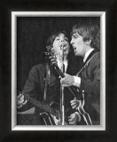 Paul McCartney and Georges Harrison Prints