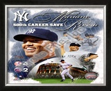 Mariano Rivera 500th Save Framed Photographic Print