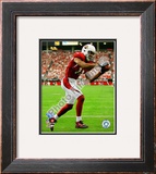 Larry Fitzgerald 2008 NFC Championship Framed Photographic Print