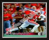 Lee Evans University of Wisconsin Badgers 2001 Framed Photographic Print