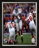 Brandon Jacobs - Super Bowl XLII Framed Photographic Print