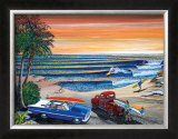 Sunset Surf Posters by Gary Birdsall